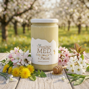 RAW MED KVĚTOVÝ jarní z Polabí pastovaný